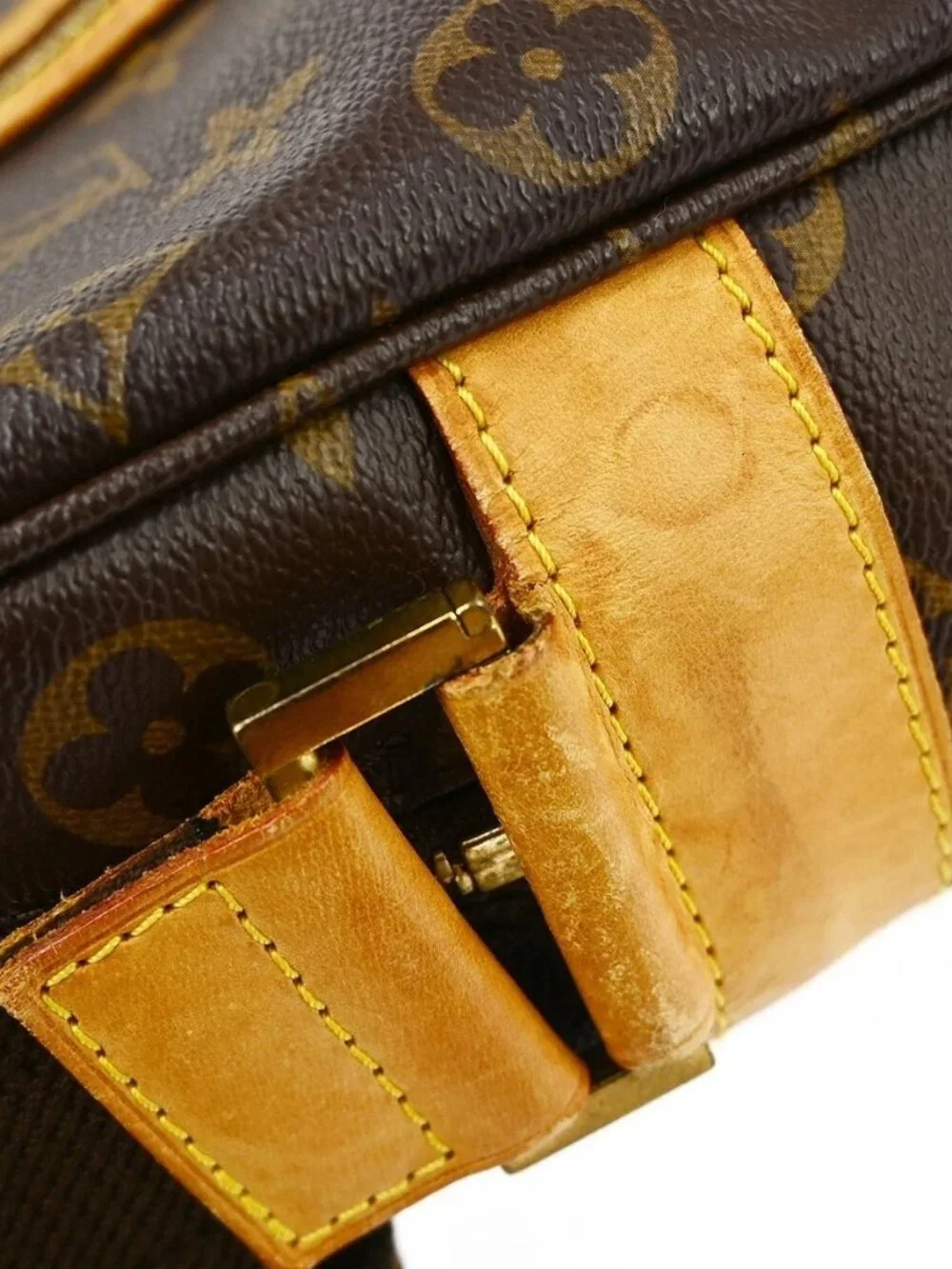 Best03 LOUIS VUITTON MONOGRAM SAC BOSPHORE 2WAY HANDBAG